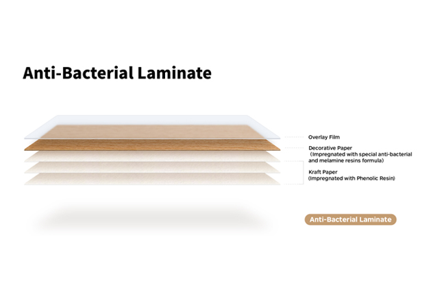 Antibacterial plate